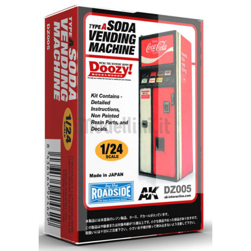 Set Distributore Automatico Coca Cola Doozy Modelworks 1:24