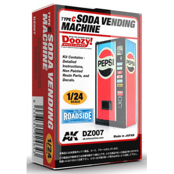 Set Distributore Automatico Pepsi Doozy Modelworks 1:24