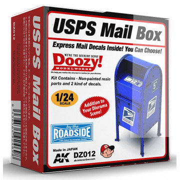 Set Cassetta Postale UPS Doozy Modelworks 1:24