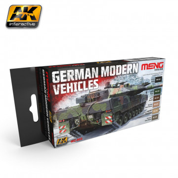 Set Meng Acrilici German Modern Vehicles Colors