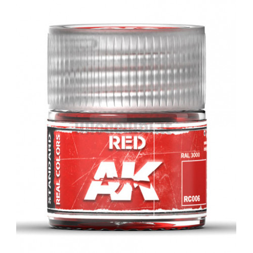 Vernice Acrilica AK Real Colors Red 10ml