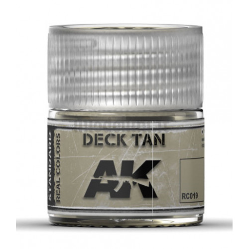 Vernice Acrilica AK Real Colors Deck Tan 10ml