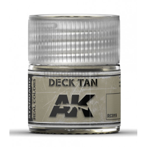 Vernice Acrilica AK Real Colors Deck Tan 10ml