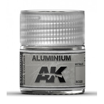 Vernice Acrilica AK Real Colors Aluminium 10ml