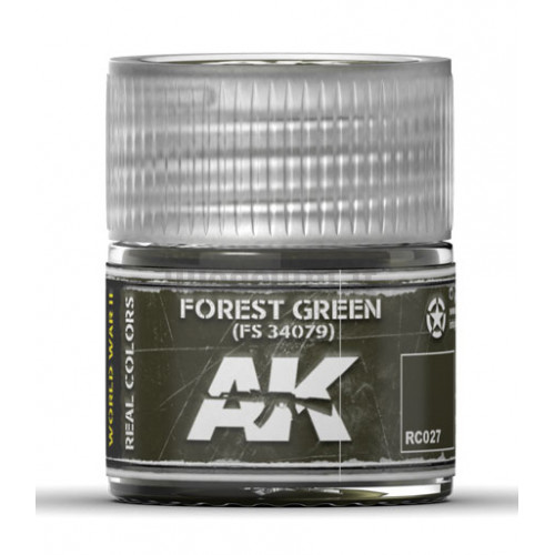 Vernice Acrilica AK Real Colors Forest Green FS 34079 10ml