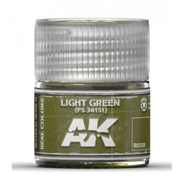 Vernice Acrilica AK Real Colors Light Green FS 34151 10ml