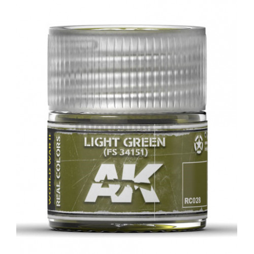 Vernice Acrilica AK Real Colors Light Green FS 34151 10ml