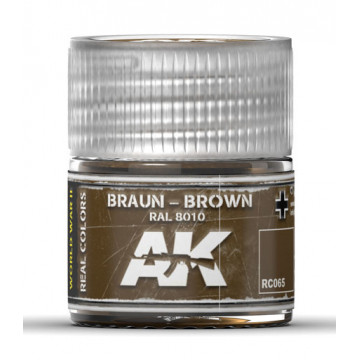 Vernice Acrilica AK Real Colors Braun-Brown RAL 8010 10ml