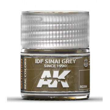 Vernice Acrilica AK Real Colors IDF Sinai Grey Since 1990 10ml