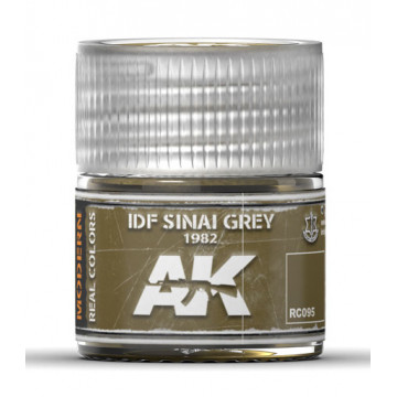 Vernice Acrilica AK Real Colors IDF Sinai Grey 1982 10ml