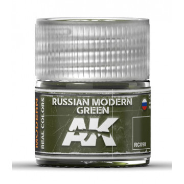 Vernice Acrilica AK Real Colors Russian Modern Green 10ml