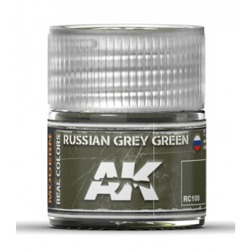Vernice Acrilica AK Real Colors Russian Grey Green 10ml