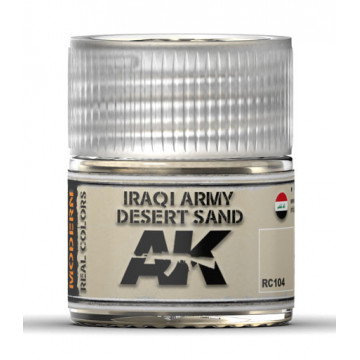 Vernice Acrilica AK Real Colors Iraqi Army Desert Sand 10ml