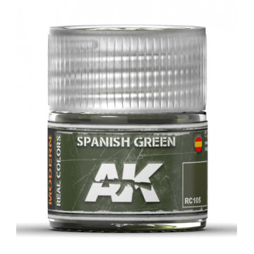 Vernice Acrilica AK Real Colors Spanish Green 10ml