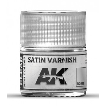 Vernice Acrilica AK Real Colors Trasparente Satinato 10ml