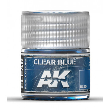 Vernice Acrilica AK Real Colors Clear Blue 10ml