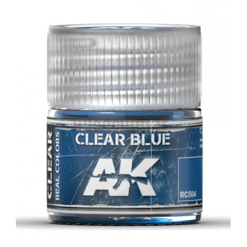 Vernice Acrilica AK Real Colors Clear Blue 10ml