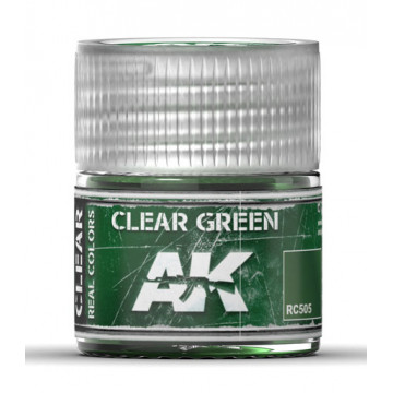 Vernice Acrilica AK Real Colors Clear Green 10ml