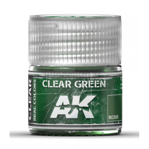 Vernice Acrilica AK Real Colors Clear Green 10ml