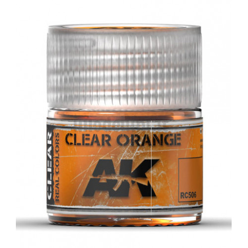 Vernice Acrilica AK Real Colors Clear Orange 10ml