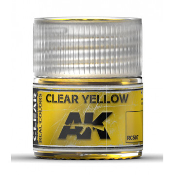 Vernice Acrilica AK Real Colors Clear Yellow 10ml