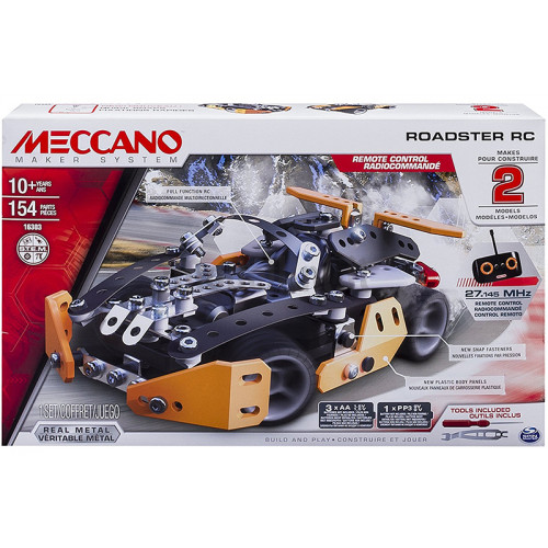 Meccano RC - 2 Model Set Sports Roadster RC
