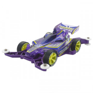 Mini 4WD Pro Keen Hawk Jr Clear Purple con Telaio MA