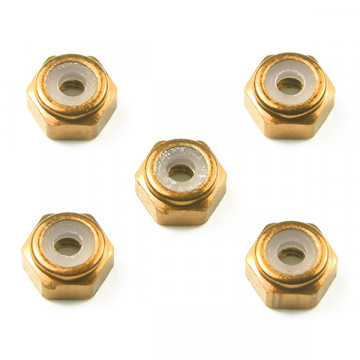 Dadi Autobloccanti 2mm Oro