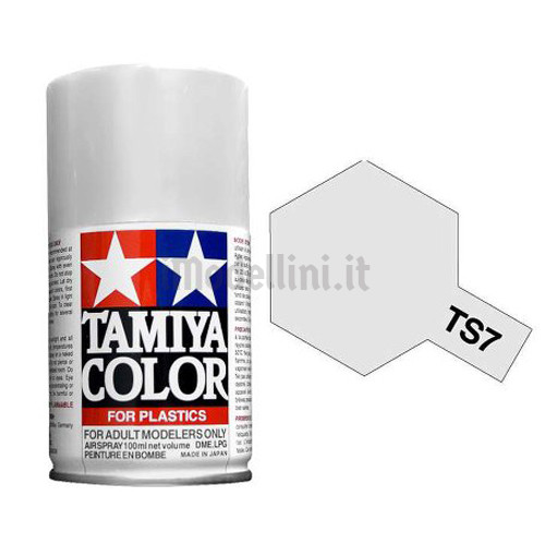 Vernice Spray Tamiya TS-7 Racing White