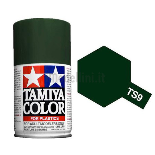 Vernice Spray Tamiya TS-9 British Green