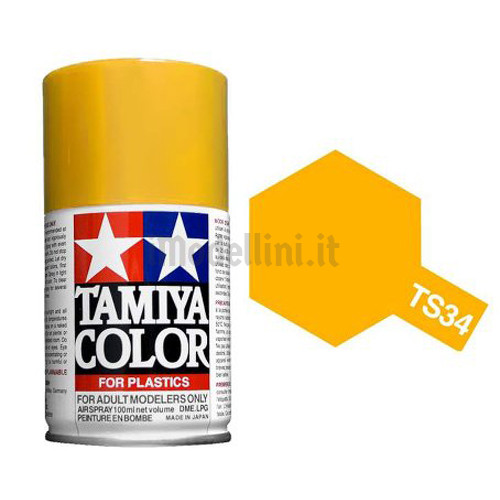Vernice Spray Tamiya TS-34 Camel Yellow