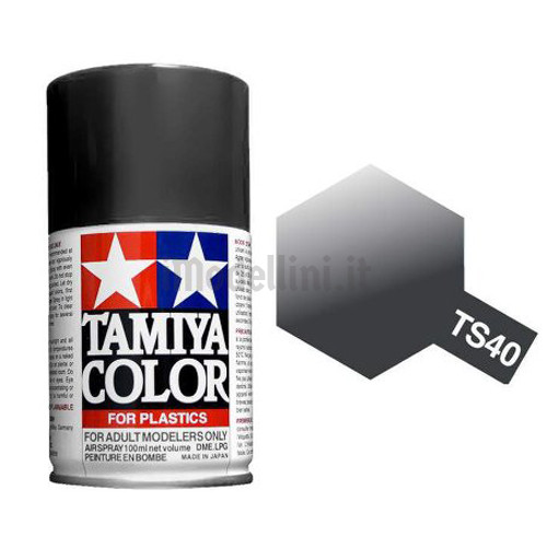 Vernice Spray Tamiya TS-40 Metallic Black