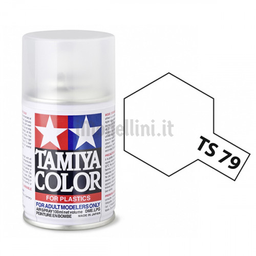 Vernice Spray Tamiya TS-79 Semi Gloss Clear
