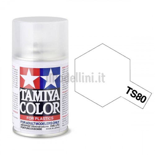 Vernice Spray Tamiya TS-80 Flat Clear