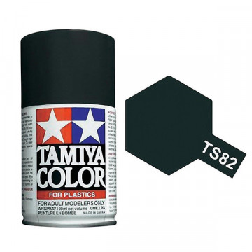 Vernice Spray Tamiya TS-82 Black Rubber