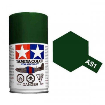 Vernice Spray Tamiya AS-1 Aircraft Dark Green