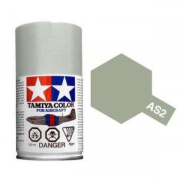 Vernice Spray Tamiya AS-2 Aircraft Light Grey Ijn