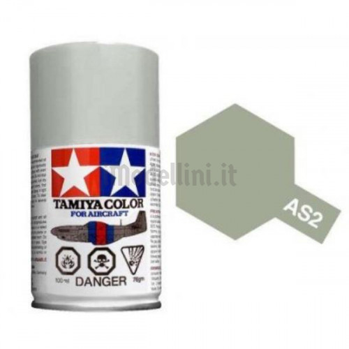 Vernice Spray Tamiya AS-2 Aircraft Light Grey Ijn