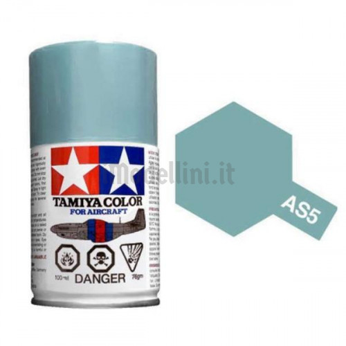 Vernice Spray Tamiya AS-5 Aircraft Aircraft Light Blue Luftwaffe
