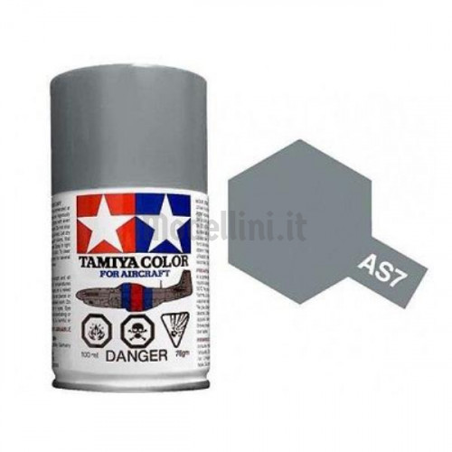 Vernice Spray Tamiya AS-7 Aircraft Neutral Gray Usaaf