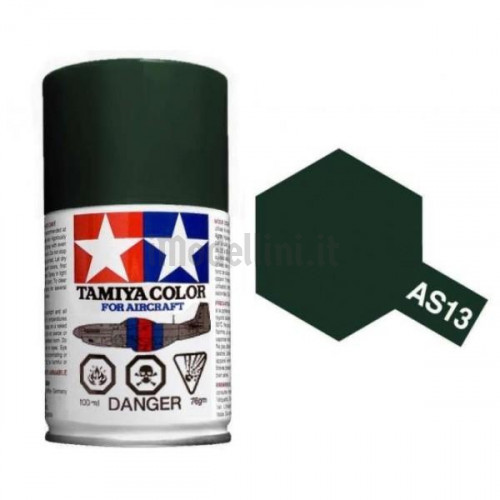 Vernice Spray Tamiya AS-13 Aircraft Green Usaf