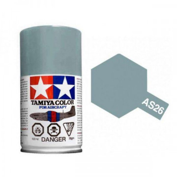 Vernice Spray Tamiya AS-26 Aircraft Light Ghost Gray