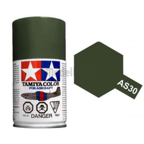 Vernice Spray Tamiya AS-30 Aircraft Dark Green 2 Raf