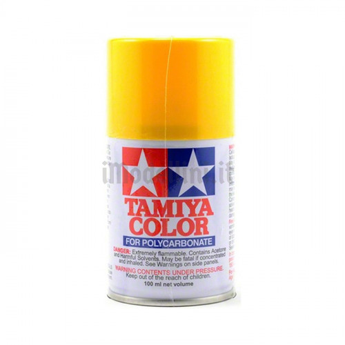 Vernice Spray Tamiya PS-6 Yellow per Policarbonato