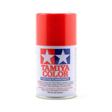 Vernice Spray Tamiya PS-34 Bright Red per Policarbonato