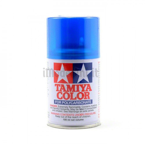 Vernice Spray Tamiya PS-39 Translucent Light Blue per Policarbonato