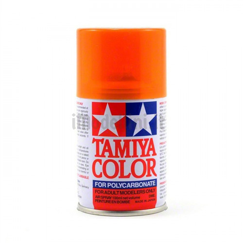 Vernice Spray Tamiya PS-43 Translucent Orange per Policarbonato