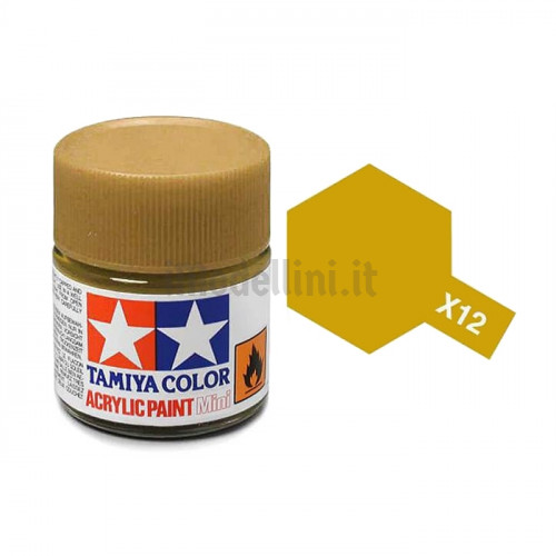 Vernice Acrilica Tamiya Mini X-12 Gold Leaf