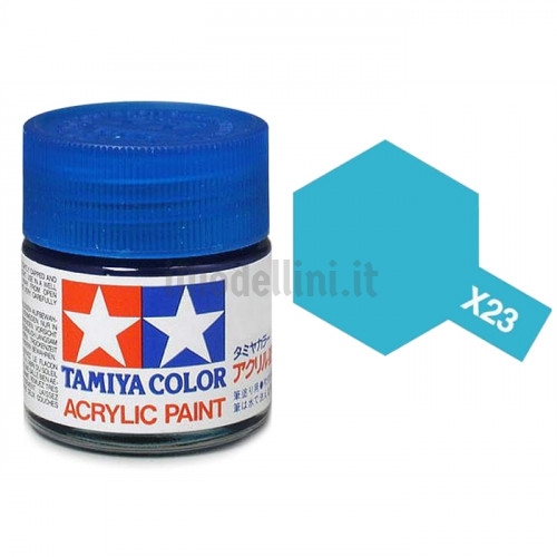 Vernice Acrilica Tamiya Mini X-23 Clear Blue