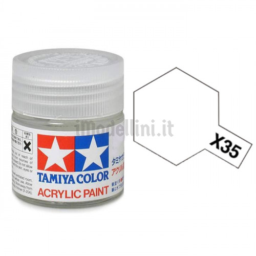 Vernice Acrilica Tamiya Mini X-35 Semi Gloss Clear